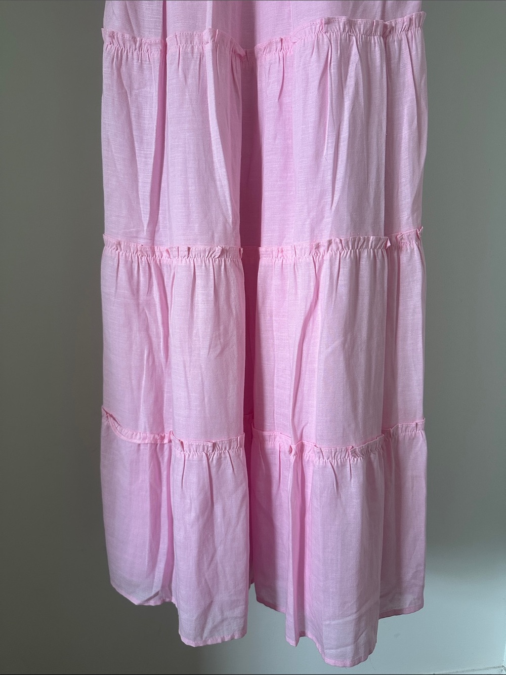 J. Marie Genevieve Embroidered Midi Dress Size Medium - Picture 6 of 9